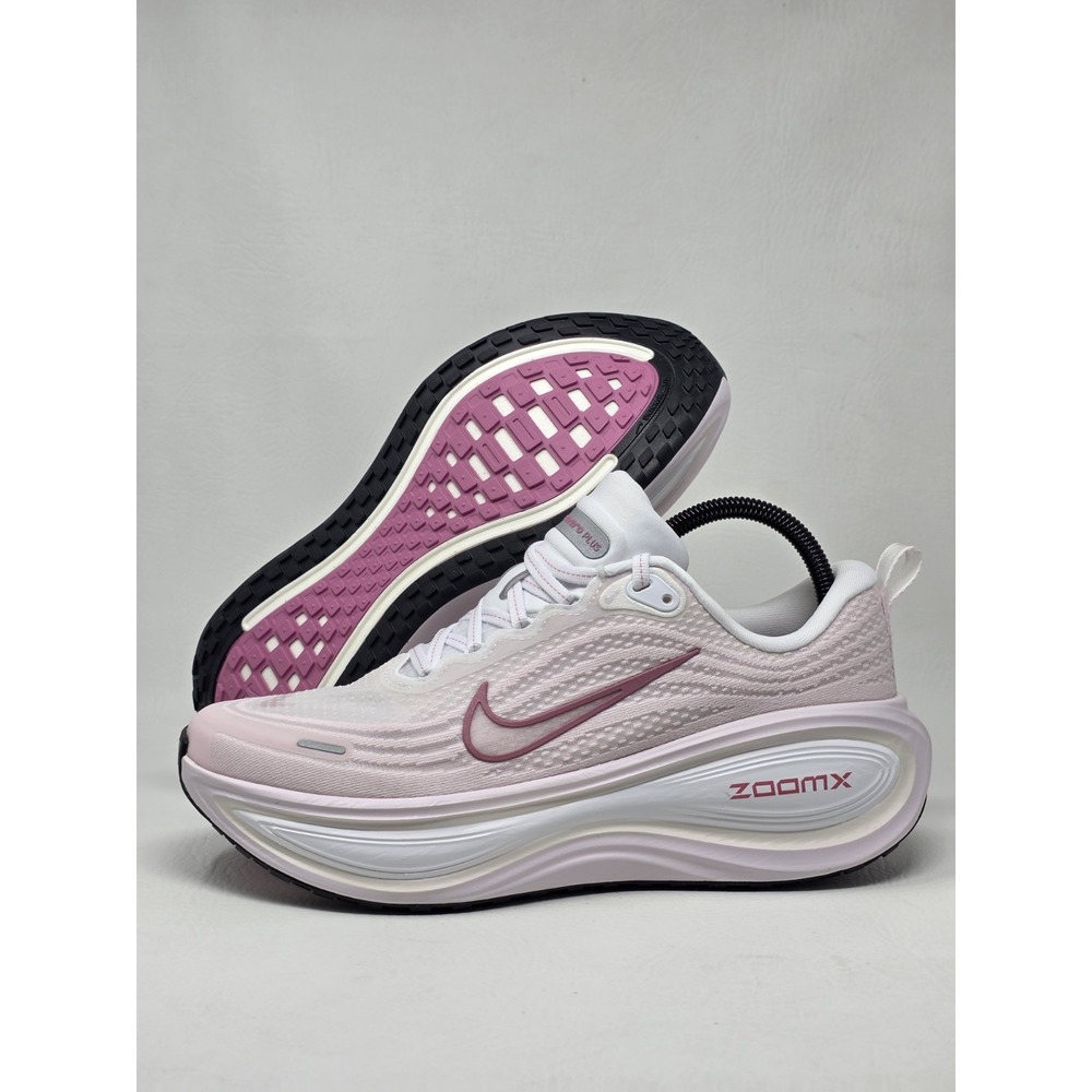Nike Vomero Plus Size 9.5 Womens White/Peony-Pearl Pink-Phantom IQ9610-100 New